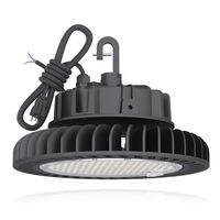 Hyperlite LED High Bay Light 150W 21,000lm 5000K 1-10V Dimmable UL/DLC Approved US Hook 5' Cable Alternative to 650W MH/HPS