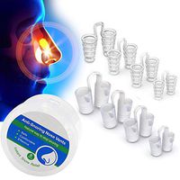 Anti Snoring Solution - Stop Snoring Nose Vents for Travel & Home Sleep Aid - Snore Devices Nasal Dilators，Ease Breathing,Healthy Sleeping Helper 8pcs