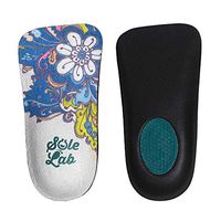 Insoles for Womens Dress Shoes and Boots :: 1/2 Length :: Comfort :: Orthotic :: Replacement Inserts with Adaptive Arch and Gel Insert, Size (6.5, 7, 7.5, 8 Or EU 37, 38, 39)