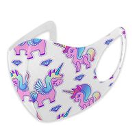 Mouth Masks for Dust Protection Anti Face Mask Washable Earloop Mask Pink Unicorn