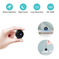 Puoneto Mini Spy Hidden Camera, Full HD 1080P Small Security Cameras Auto Night Vision Nanny Cam Motion Activated Indoor Covert Spy Cam for Home Office