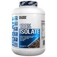 Evlution Nutrition 100% Isolate, Hydrolyzed Whey Isolate Protein Powder, 25 G of Fast Absorbing Protein, No Sugar Added, Low-Carb, Gluten-Free (Chocolate, 4 LB)