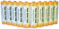 10-Pack NiMH AA 400mAh 1.2Volt Rechargeable Batteries