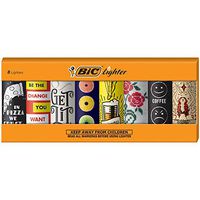 BIC Special Edition Cutting Edge Series Lighters, Set of 8
