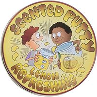 Fun and Function Scented Putty Infused with Refreshing Lemon Essential Oil - Light Resistance - A Multi-Sensory Therapeutic Experience, Helps Children Remain Calm and Attentive - 3 Ounce