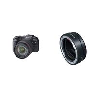 Canon EOS RP Body + RF 24-105mm lens w/ Mount Adapter and Extension Grip (Bl)