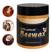 Beeswax Furniture Polish for any kind of wood, nourishing, renewing, sealing, protecting from drying out, restoring wood’s natural beauty - Wood Wax Cream 3 OZ