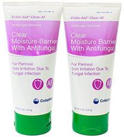 Critic-Aid Clear Antifungal Moisture Barrier Ointment - 5 Ounce Tube - Pack of 2 by Coloplast