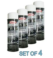 Claire Stainless Steel Cleaner Aerosol Oil Based [Set of 4]