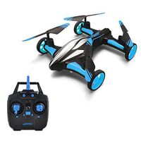Goolsky JJR/C H23 2.4G 4CH 6-Axis Gyro Air-Ground Flying Car RC Drone RTF Quadcopter with 3D Flip One-key Return and Headless Mode
