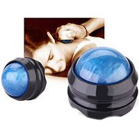 Makaor Back Roller Massager Pain Relief Body Secrets Massage Roller Relax Ball For Men & Women (Blue, Size:6.5CMX 5.8CM)