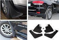 Nicebee 4pcs Mud Flaps Splash Guards Fender Mudguard For Jeep Grand Cherokee 2011-2015 With Jeep Logo