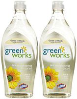 Green Works Dishwashing Liquid - 22 oz - Free & Clear - 2 pk