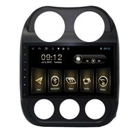 TOPNAVI 32GB Android 8.1 Auto Stereo for Jeep Compass 2010 2011 2012 2013 2014 2015 2016 Auto GPS Navigation Car Radio Stereo With 2GB RAM Octa Core WIFI 3G RDS Mirror Link FM AM Bluetooth Audio Video