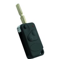 New Flip Remote Transmitter Keyless Smart Car Folding Key FOB Case Shell for 1995-2004 Land Rover Range Rover with LQN5077 No Chip