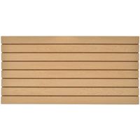 Slatwall Display Panels Maple Set of 2, 4' x 2' Each