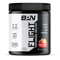 Bare Performance Nutrition, Flight Pre Workout, Energy, Focus & Endurance, Formulated with Caffeine Anhydrous, DiCaffeine Malate, N-Acetyl Tyrosine (30 Servings, Fruit Punch)