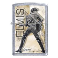 Zippo "Elvis Presley-Betty Harper" Street Chrome Lighter, 0342