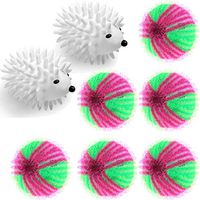 TBoxBo 8pcs Washing Ball Pet Hair Remover Hedgehog Reusable Dryer Balls for Laundry Washing Machine Supplies