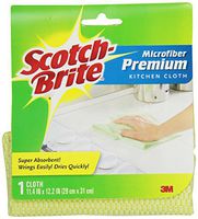 Scotch-Brite Premium Kitchen Cloth, Colors May Vary,  3 Cloths