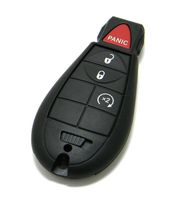 OEM RAM 4-Button FOBIK Key Fob with Remote Start (FCC ID: IYZ-C01C, P/N: 56046639)