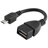 Iuhan 10CM PC Micro USB Cable Male Host to USB Female OTG Adapter Android Tablet Phone PDA