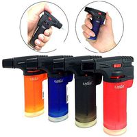Pack of 4 Eagle Jet Gun Torch Lighter Windproof Refillable Lighter Assorted Color