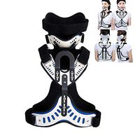 XH Medical Cervical Vertebra Fixation Orthoses Adjustable Head Neck Chest Supports Tractor Traction Neck Brace Treatment Spondylosis Correction Device(Normal)