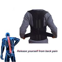 ZSZBACE Back Brace Posture Corrector - Chest Support - Spine Straightening for Men and Women (S)