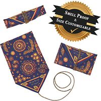 Hush-Kush Smell Proof Bag - Joint Case - Joint Holder - Eco-Friendly - On The Go Pouch Henna's One Love