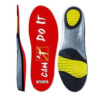 Red Size 13 Running Shoe Insoles-Arch Replacement Sports Shoe Inserts-Comfort and Support Fits Work Boots, Casual Shoes & Sneakers