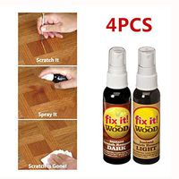 2019Newest Instant Fix Wood Scratch Remover- Repair Paint for Wooden Table Bed Floor and Furniture Repair Kit Cover Wood Scratch Touch Up Restorer of Wooden Table Door Cabinet (4PCS)
