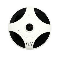 Fisheye VR Panoramic WiFi Camera 960P 360-degree Panoramic VR Network Camera WiFi HD Intelligent Monitoring Camera, Two-Way Voice, Mobile Detection, Infrared Night Vision