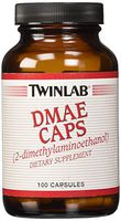 DMAE (Dimethylaminoethanol) 100mg Twinlab, Inc 100 Caps