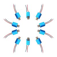 RilexAwhile Pager Cell Phone Micro Vibration Motor DC 3V 3500RPM Arbitrary Direction 4.8mm4.8mm 8mm (20pcs)