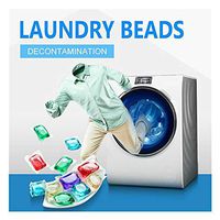 XBKPLO Portable Laundry Detergent Laundry Gel Bead Capsules Travel Washing, Eco-Friendly Washer Ball Beads,Phosphorus-Free with No Added Aluminum