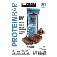 Kirkland Signature Protein Bars Chocolate Brownie 2.12 oz, 20-count