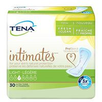 Tena Incontinence Ultra Thin Pads for Women, Light, Regular, 30 Count