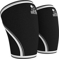 Nordic Lifting Knee Sleeves (1 Pair) Support & Compression for The Best Squats, 7mm Neoprene XX-Large