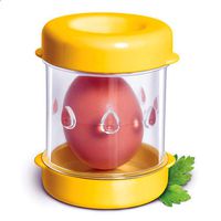 Boiled Egg Peeler Compact and Sturdy Egg sheller Eggshell Separation, Yellow