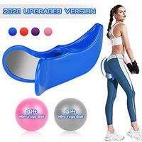 Kaufam Kegel Exerciser for Women Hip Trainer Pelvis Floor Muscle Medial Exerciser Inner Thigh Exercise Equipment Bladder Control Device for Postpartum Rehabilitation Buttocks Correction & 2 Yoga Ball