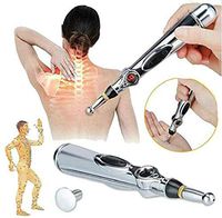 Electronic Acupuncture Pen, Electric Meridians Laser Acupuncture Machine Magnet Therapy Instrument Meridian Energy Pen Massager Relief Pain Tools