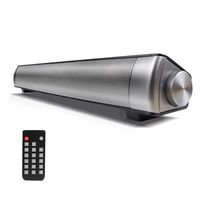 Sound Bars, Wired and Wireless Mini Soundbar Speaker for Home Theater Surround Sound with Built-in Subwoofers for TV/PC/Phones/Tablets,with Remote Control