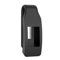 Fyoung Replacement Clip Holder for Fitbit Inspire&Fitbit Inspire HR, Poket Clip Accessory Soft Silicone Sport Clip Holder for Inspire HR Fitness Trackers (Black)