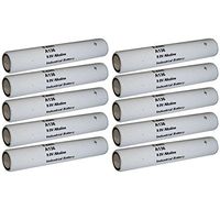 10pc Exell A136 Alkaline 9V Battery 6LR50, EN136A, PC136A