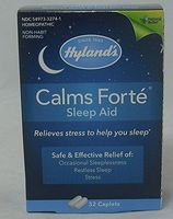 Hyland's Calms Forte Sleep Aid Tablet, 32 Count (2 Pack)