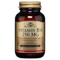 Solgar – Vitamin B6, 250 mg, 100 Vegetable Capsules
