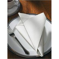 Hoffmaster FashnPoint Flat Pack White Point to Point Embossed Ultra Ply Napkin, 15.5 x 15.5 inch - 1000 per case.