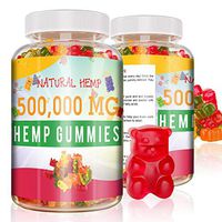 Natural Hemp Advanced Hemp Big Gummies 500000mg - Hemp Gummiés for Pain and Anxiety Stress Relief Inflammation Sleep Made in USA - Premium Extract - Mood & Immune Support