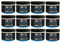 Rolite Metal Polish Paste (1lb) for Aluminum, Brass, Bronze, Chrome, Copper, Gold, Nickel and Stainless Steel 12 Pack